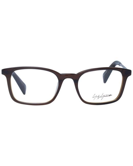 Yohji Yamamoto Brown Acetate Glasses (frames)