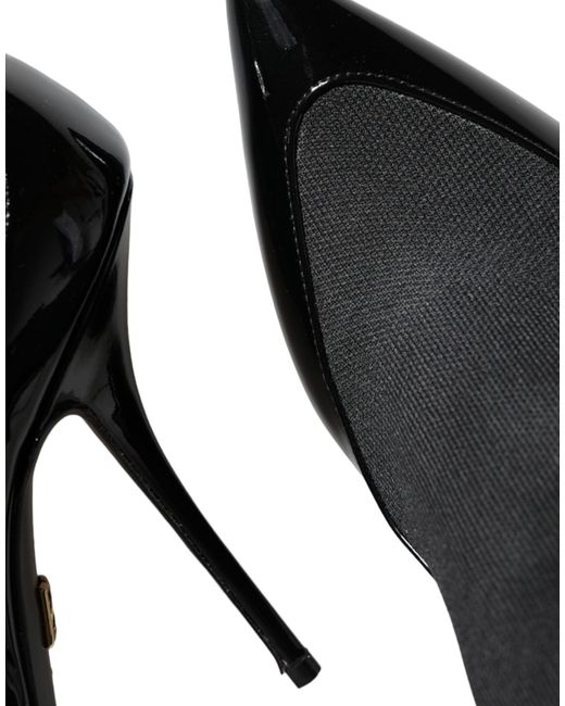 Dolce & Gabbana Black Heeled Boots