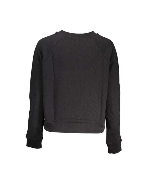 Vans Black Cotton Sweatshirt