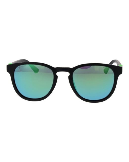 Police Blue Black Plastic Sunglasses for men