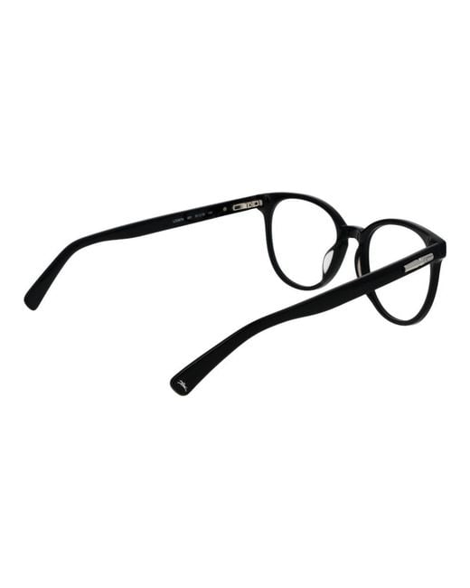 Longchamp Black Cellulose Acetate Glasses (frames)