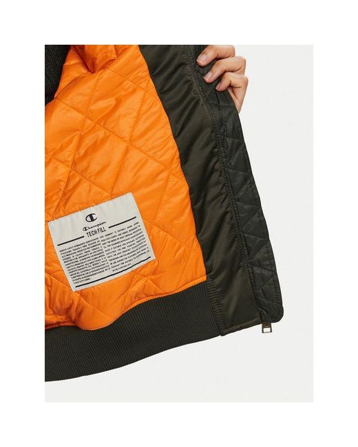 Champion Green Army Polyester Bomber