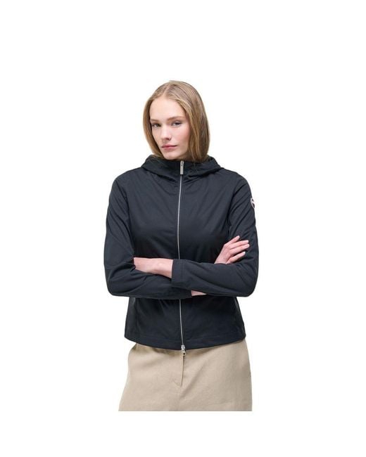 Colmar Blue Black Polyester Shell Jacket