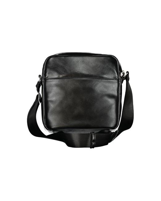 Guess Black Sleek Shoulder Bag With Ample Storage for men