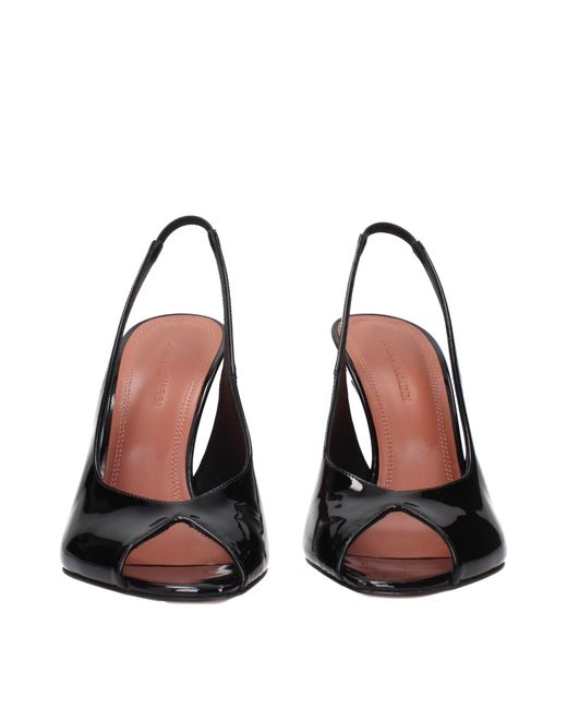 AMINA MUADDI Black Kristina Sandals Donna Vernice