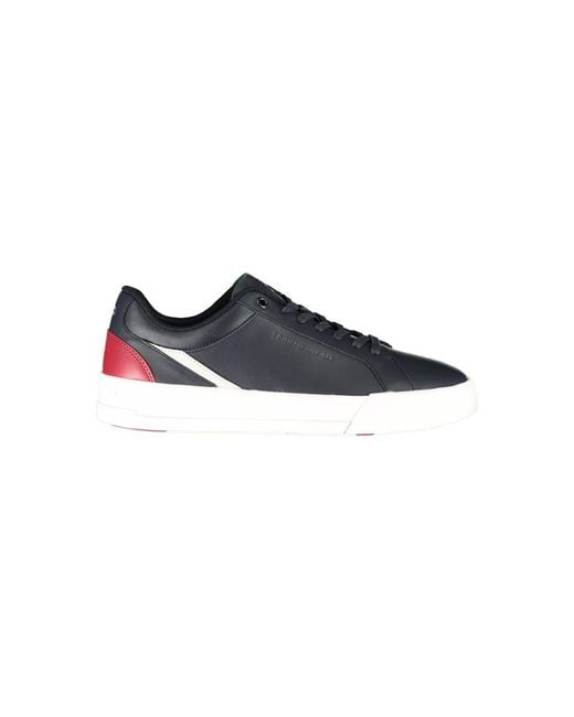 Tommy Hilfiger Blue Poliuretano Men's Sneaker for men