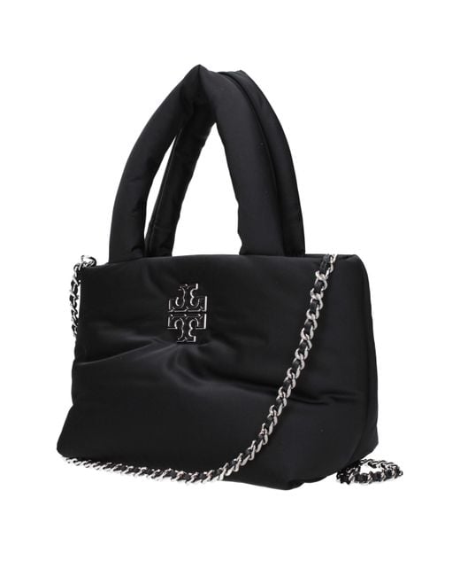 Tory Burch Black Fabric Handbag for men