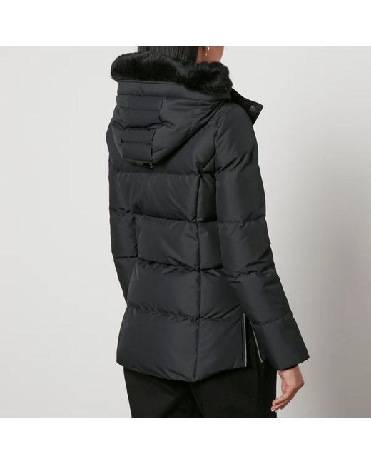 Moose Knuckles Black Polyester Jackets & Coat
