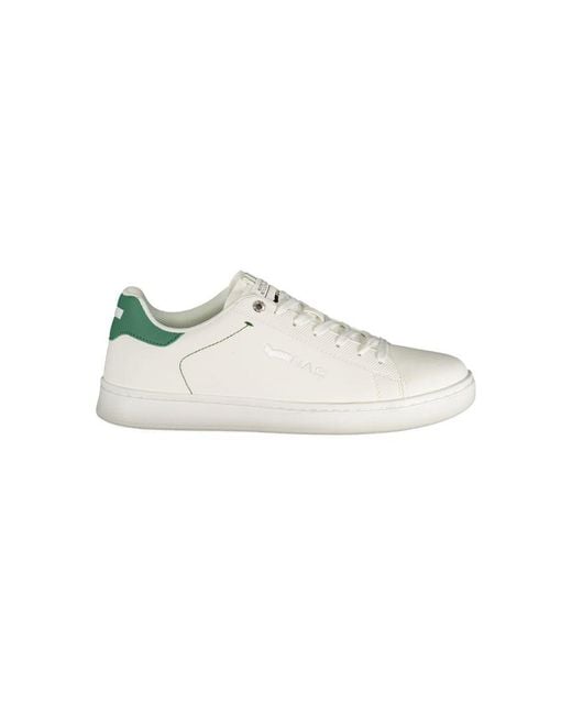 Gas White Polyurethane Men Sneaker for men