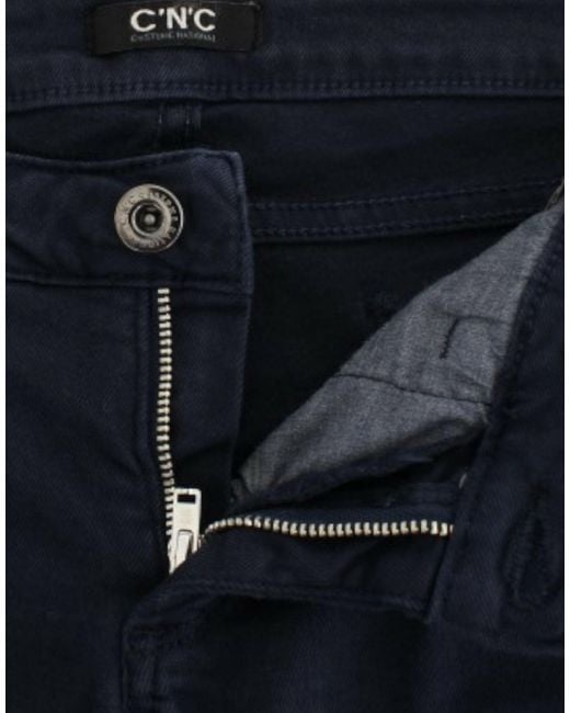 CoSTUME NATIONAL Straight Leg Jeans Blue Sig12462