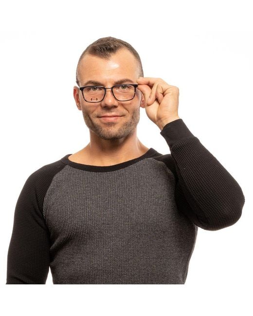 Police Blue Plastic Glasses (frames) for men