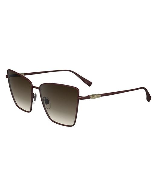 Longchamp Brown Sunglasses