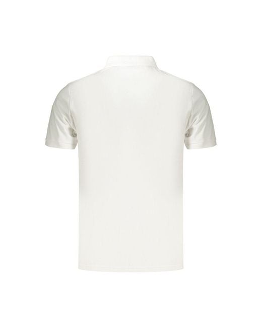 COVERI MOVING White Bianco Cotton Men's Polo for men