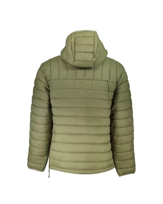 Napapijri Green Verde Poliammide Men's Jacket for men