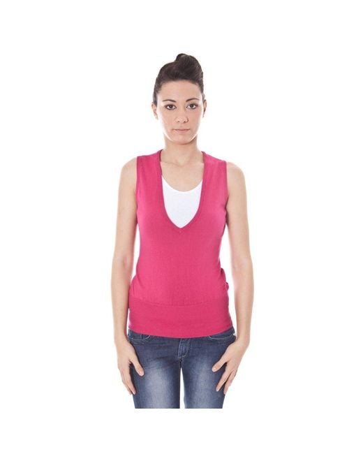Datch Pink Cotton Sweater