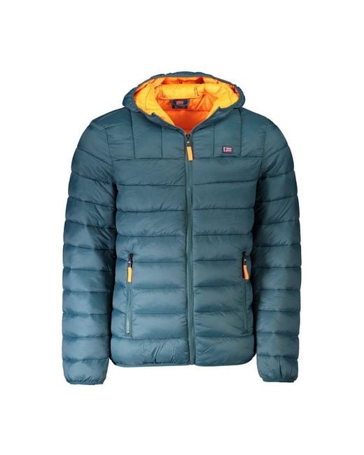 Norway 1963 Blue Verde Poliammide Jacket for men