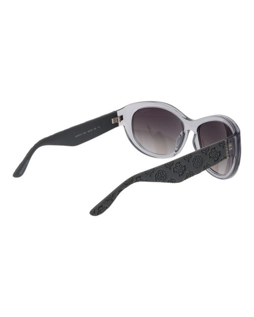 Guess Gray Sunglasses Patterned Temples