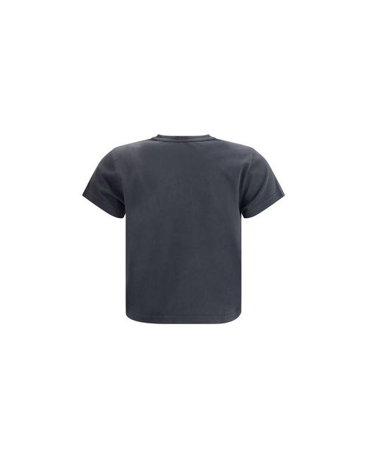 Alexander Wang Blue Black Cotton T