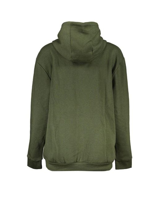 Roberto Cavalli Green Polyester Sweatshirt