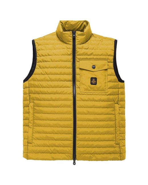 Refrigiwear Yellow Polyester Vest for men