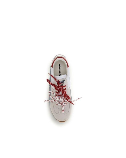 DSquared² Multicolor Calf Leather Bos Taurus Low Top Sneakers for men