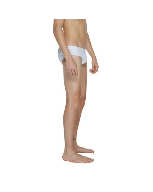 Calvin Klein White Polyamide Swimwear for men