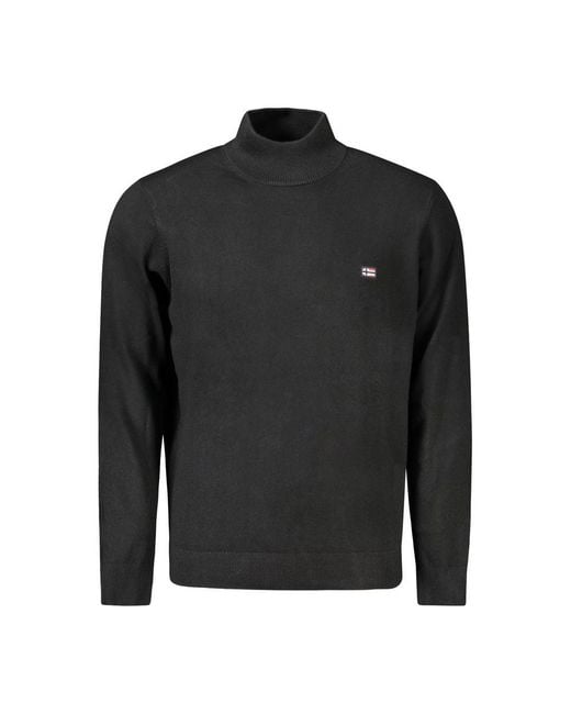 Norway 1963 Black Polyester Sweater for men