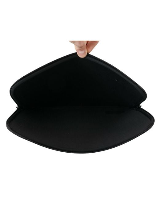 Gant Black Sleek Neoprene Laptop Sleeve for men