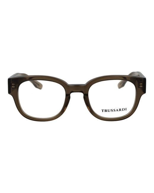 Trussardi Black Army Acetate Glasses (frames)