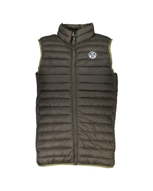 North Sails Green Polyamide Jacket for men