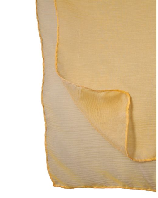Dolce & Gabbana Green Stole Silk Neck Wrap Shawl Scarf