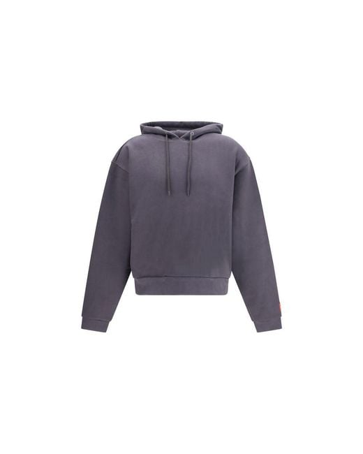 The North Face Purple Gray Cotton Sweatshirt for men
