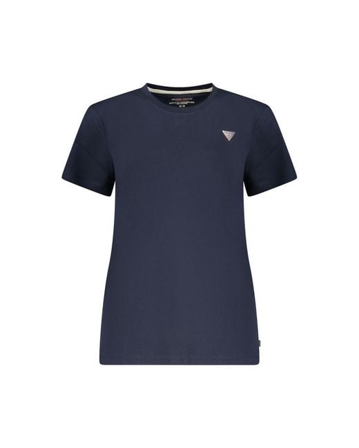 Guess Blue Cotton 's T