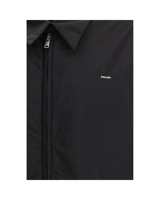 Prada Black Recycled Polyamide Full for men