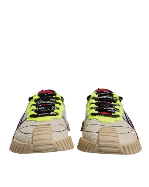 Dolce & Gabbana Multicolor Low Top Ns1 Sneakers Shoes for men