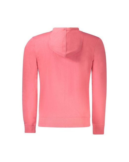 K-Way Pink Cotton Sweater for men