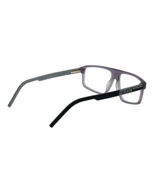 Boss Brown Gray Acetate Glasses (frames) for men