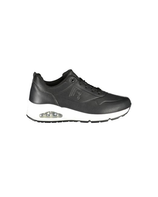 Laura Biagiotti Black Polyester Sneaker