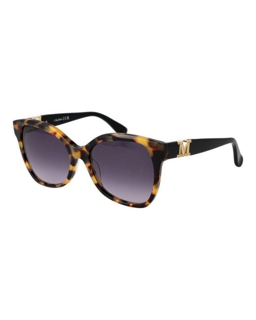Max Mara Black Acetate Sunglasses