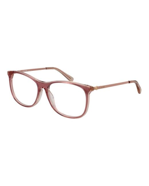 Love Moschino Brown Pink Acetate Glasses (frames)