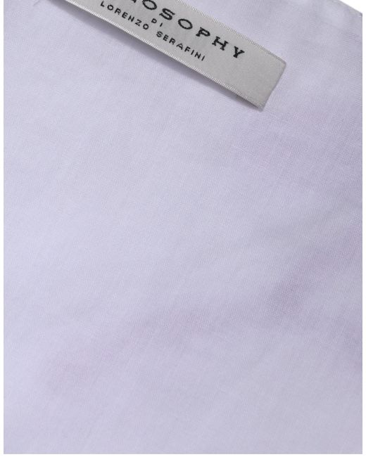 Philosophy Pink White Floral Cotton Maxi Dress