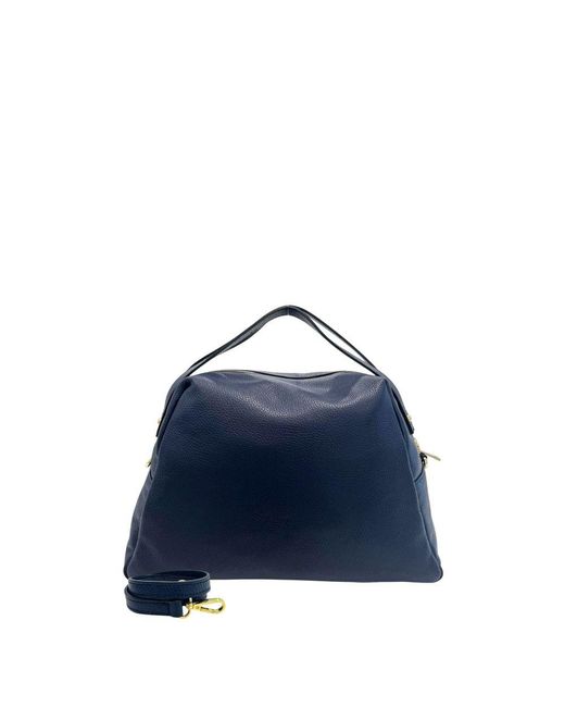 Baldinini Blue Leather Bag