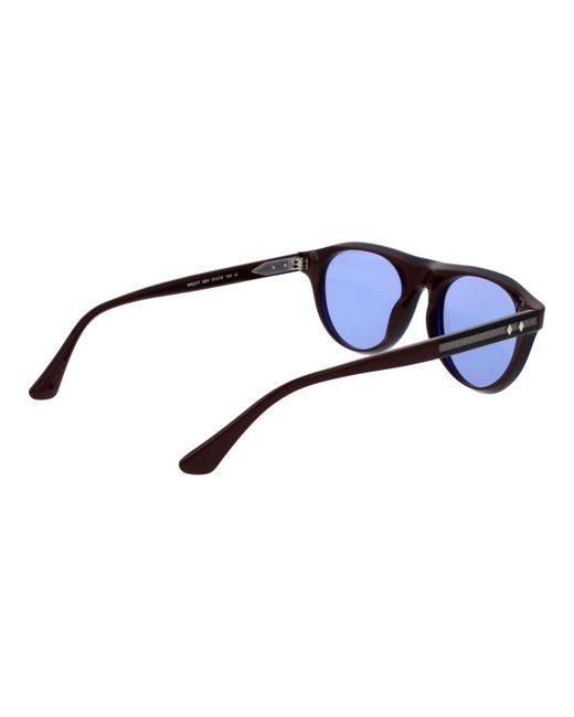 Web Blue Plastic Sunglasses for men