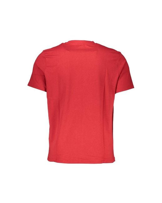 North Sails Red Rosso Cotton Men T for men
