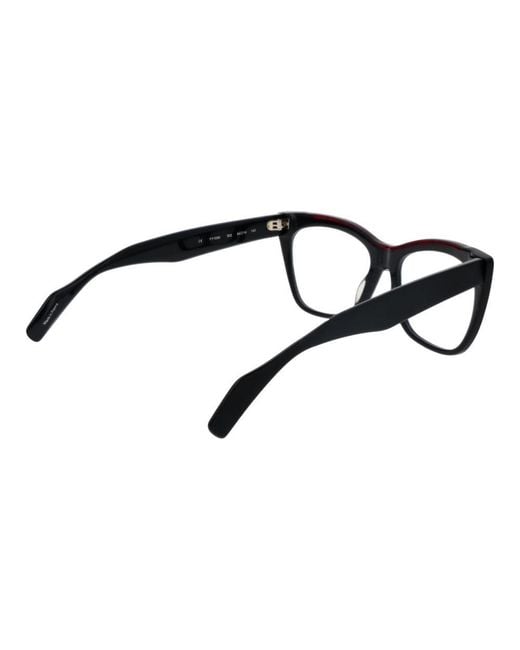 Yohji Yamamoto Black Plastic Glasses (Frames) for men