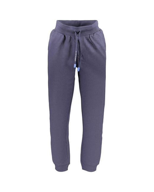 North Sails Blue Cotton Men Trouser for men