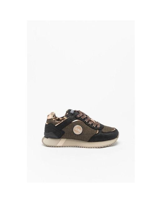 Colmar Black Bicolor Polyethylene Sneakers