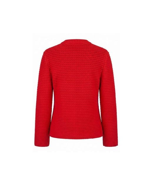 Malo Red Cotton 's Cardigan