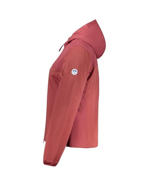 North Sails Red Rosso Polyester Jacket