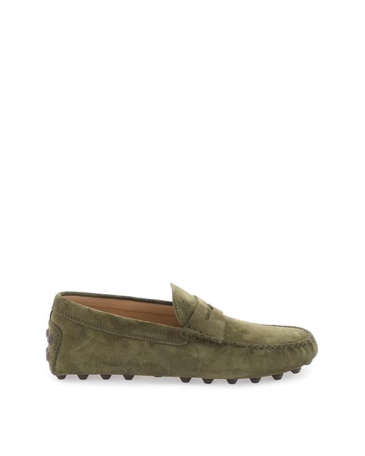 Tod's Green Gommino Loafers for men
